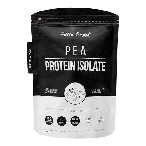 Pea Protein Isolate 908 Gr Protein Project Proteina Vegana