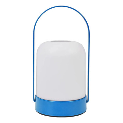 Lámpara De Mesa Led Cct Dimer Usb-c Azul Mks Azul