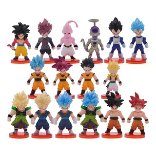 Set 16 Figuras Dragon Ball Super Anime Colección