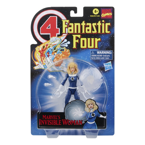 Muñeca Marvel Comics Fantastic Four Woman Invisible +3