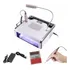 Set Torno Uñas 30000rpm+ Aspirador+ Lampara Uv + Led /4 En 1 Blanco