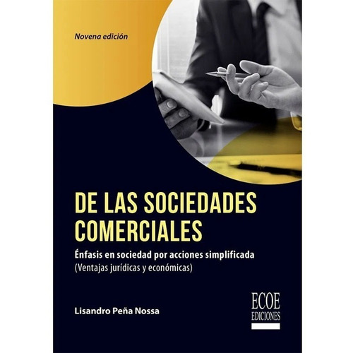  De Las Sociedades Comerciales Énfasis En Sociedad Por Accio