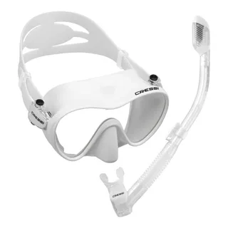 Combo Cressi Frameless/ Supernova Dry Snorkeling Y Buceo