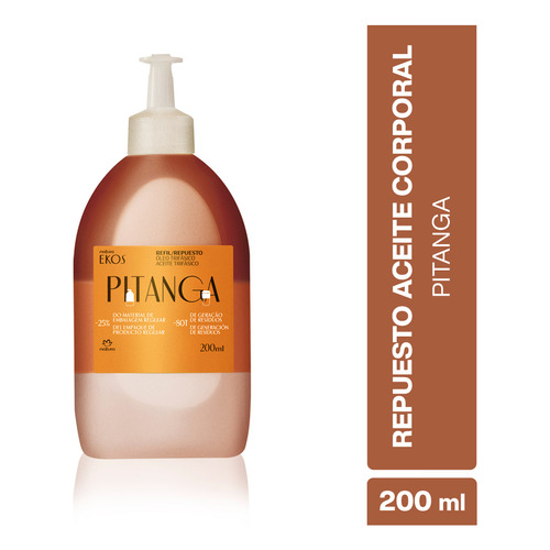  REPUESTO ACEITE TRIFASICO PITANGA EKOS  NATURA 200ML