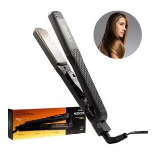 Plancha De Cabello Hairart H3000 Collection Original Negra 110v