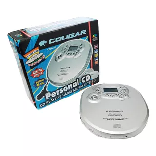 Disc Man Cd Player E Rádio Am/fm Estéreo Cougar Cpcd-70