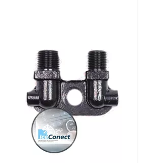 Conector Adaptador Vertical Compressor Sanden 7h15 3/4 X7/8