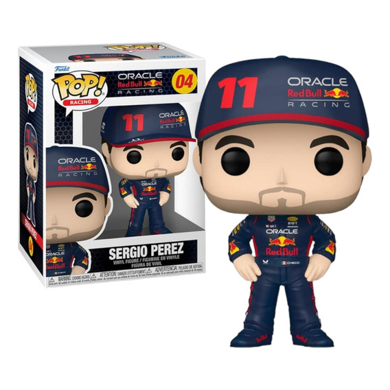Funko Pop Sergio Perez #04 Formula 1 Oracle Red Bull Racing