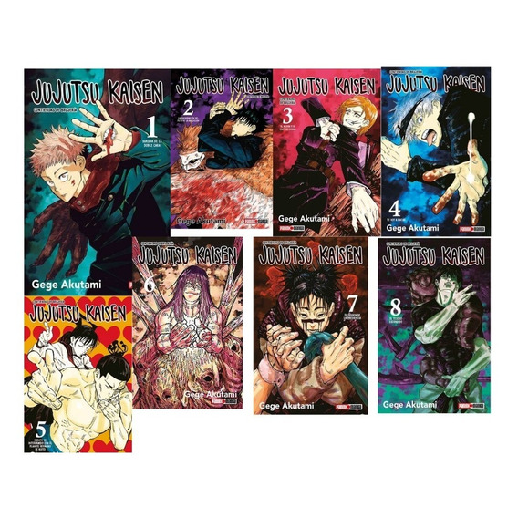 Jujutsu Kaisen Manga Paniniespañol Colección Completa Sella2