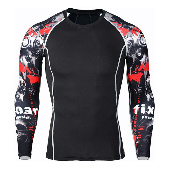 Polera Entrenamiento  Deportiva Primera Capa  Work Out 