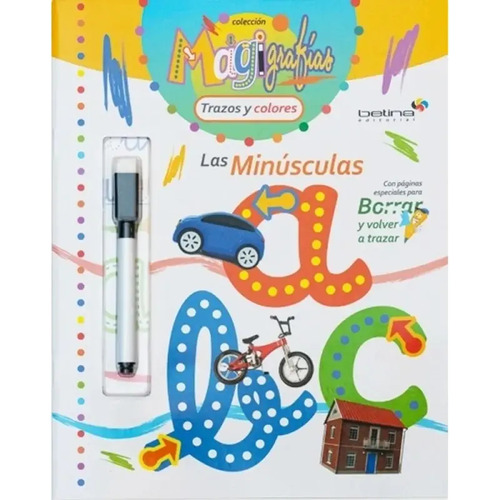 Magigrafias Las Minusculas - Libro Infantil + Lapiz Magico