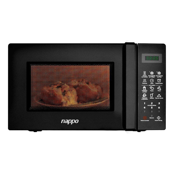 Microondas Nappo 20l 1050w Panel Digital 6 Programas