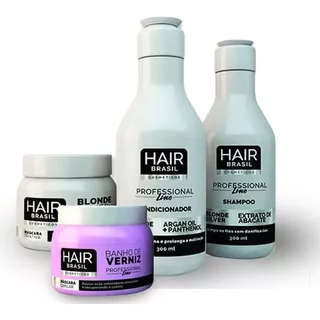 Matizador Para Cabelos Loiros Kit Matizador Hair Brasil