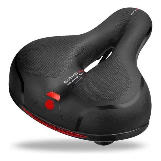 Asiento Gel De Bicicleta Rockbros Aq6090 Rojo Antiprostatico