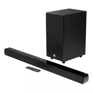 Jbl Cinema Sb190 Soundbar 2.1 Subwoofer S/ Fio Dolby Bivolt Cor Preto 110v/220v