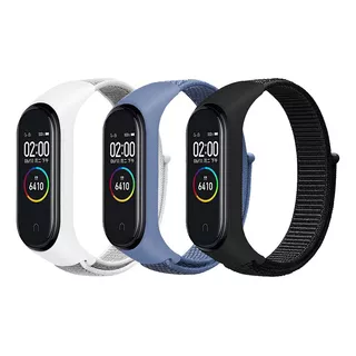 3 Pcs Correas Compatible Con Xiaomi Correa Mi Band 7 6 5 4 3