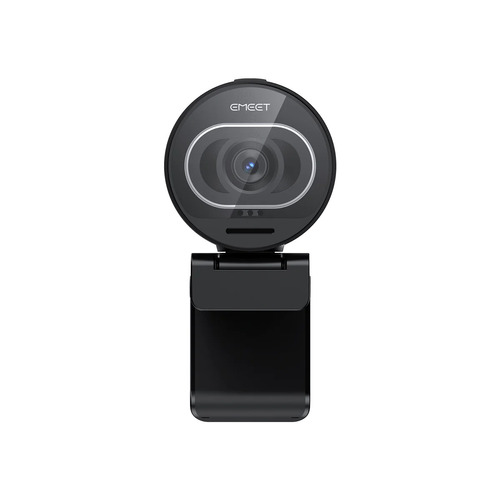 Emeet SmartCam S600 Negro 4k Ultra HD 8MP con Enfoque Automático Avanzado y 2 Noise Reduction Mics