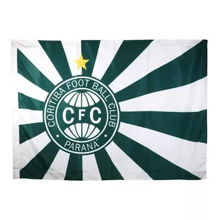 Bandeira Oficial - Torcedor 1,30 X 0,90 Cm Coritiba