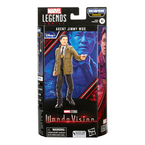 Figura Fan Marvel Legends Series Agent Jimmy Woo