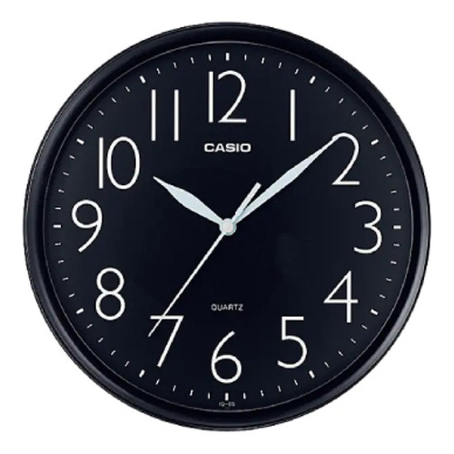 Reloj Pared Casio Iq-05 Relojesymas Color de la estructura Negro (1)