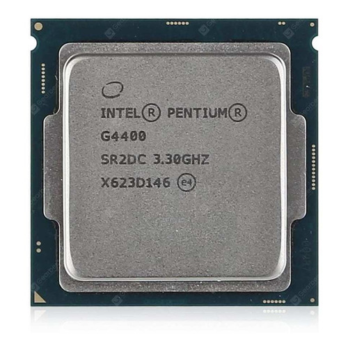 Procesador gamer Intel Pentium G4400 BX80662G4400 de 2 núcleos y  3.3GHz de frecuencia con gráfica integrada
