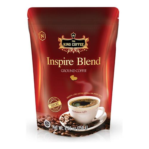 Café Inspire Blend 250 Gr Molido. King Coffe