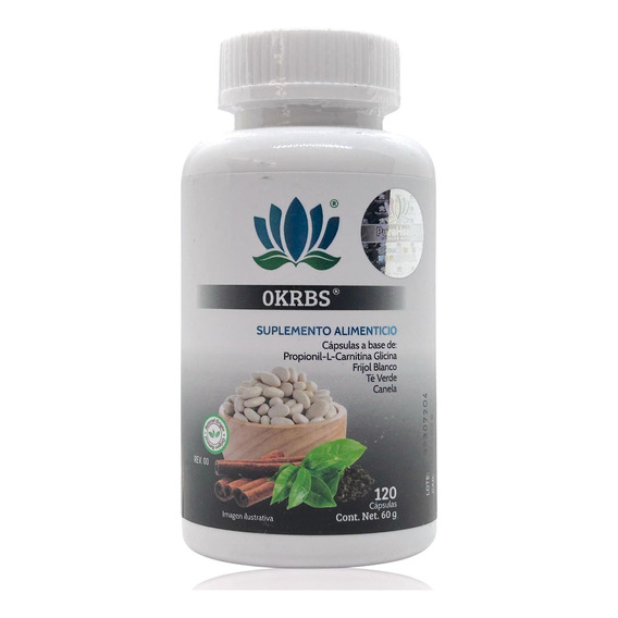 Bloqueador De Carbohidratos 120 Cáps 0krbs Pure Health