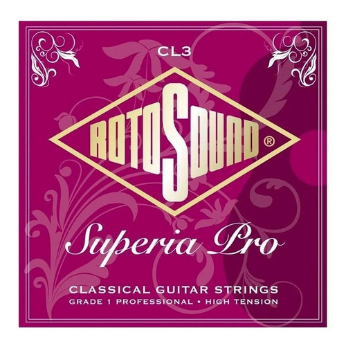 Encordado De Clasica Rotosound Superia Pro Cl3 High Tension