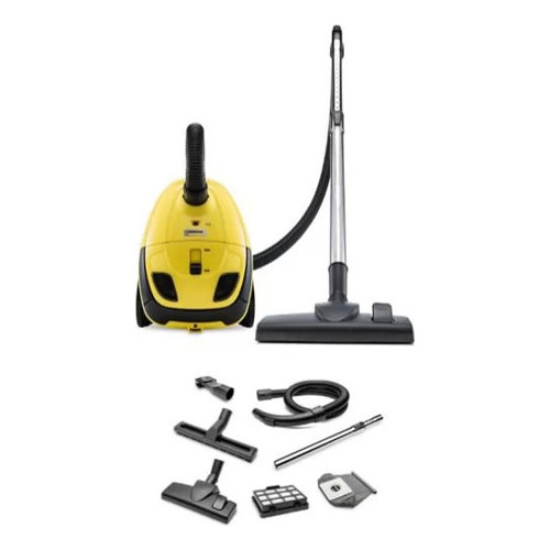 Aspiradora Para Polvo 900w 1.5 Lts 110v Karcher Vc1 Color Amarillo/negro