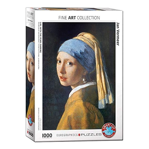 Eurographics Girl With A Pearl Earring De Vermeer Rompecabez