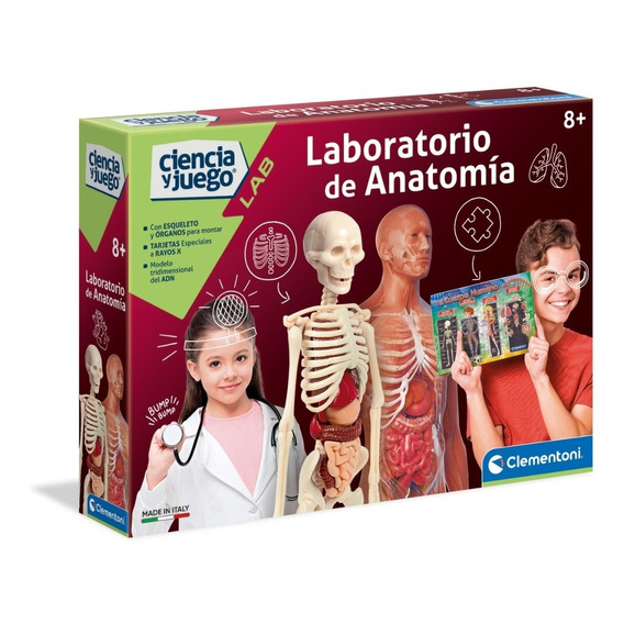 Juego Educativo Clementoni Laboratorio De Anatomía 55154