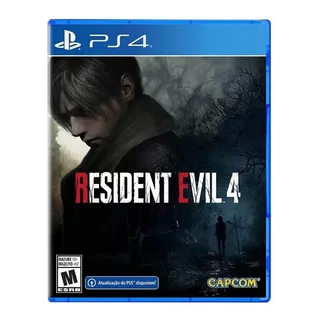 Resident Evil 4 Remake Resident Evil Capcom Ps4 Físico - Msi