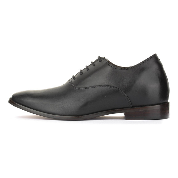 Zapato Formal Elegant Negro Max Denegri +7cms De Altura