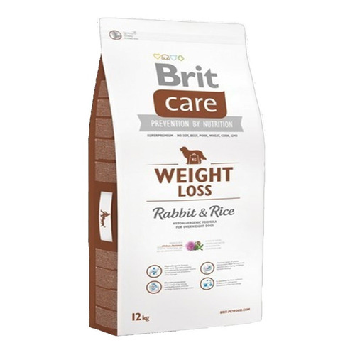 Alimento Brit Care Special Weight Loss Hypoallergenic para perro todos los tamaños sabor conejo en bolsa de 12kg