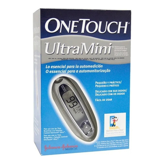 Glucometro One Touch Ultra Mini Kit Con 10 Tiras 10 Lancetas
