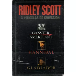 Ridley Scott (box Set 3 Dvd) - Nuevo Orig. Cerrado - Mcbmi