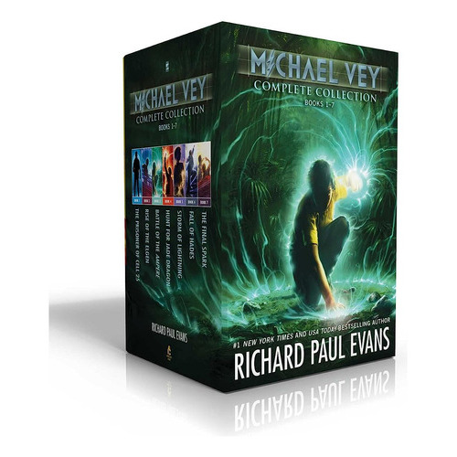 Michael Vey, De Richard Paul Evans. Editorial Simon & Schuster, Tapa Blanda En Inglés, 2023