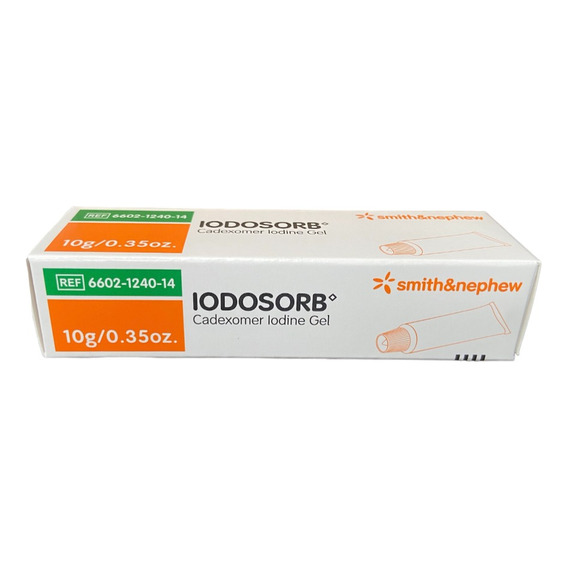 Iodosorb Tubo Gel Iodosorb Antimicrobiana 10g Smith & Nephew