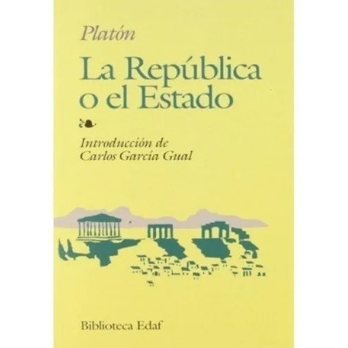 La República O El Estado: No Aplica, De Platón. Serie No Aplica, Vol. No. Editorial Edaf, Tapa Blanda, Edición 2015 En Español, 2021