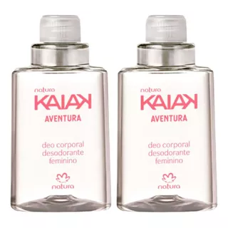 Kit Refil Deo Corporal Natura Kaiak Aventura Feminino 100ml