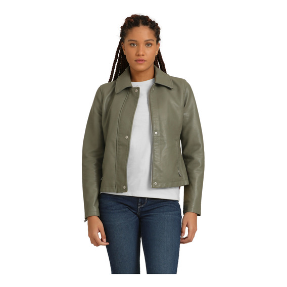 Casaca Mujer Racer Jacket Verde Levis 59544-0194