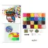 Perlas Hama Beads Fuse Beads Pixel Art, 2400 Unidades, Niños