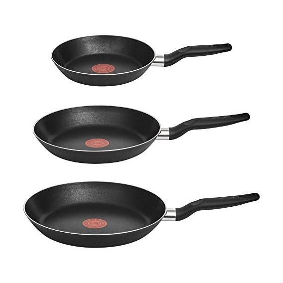 Juego De Sartenes 20/24/26 Cm Easy Cook,tefal, B4440482amamn