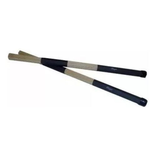 Palillos Varillas Hot Rod (par) Parquer. Cod. 97011 Color Negro Y Marron Claro