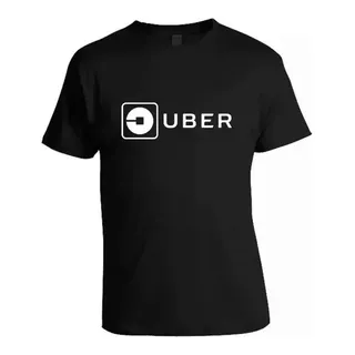 Camiseta Masculina Uber - Camisa 100% Algodão Motorista App