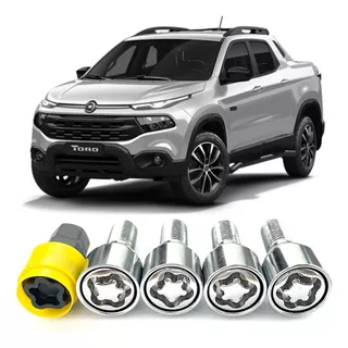 Trava Parafuso Antifurto De Rodas Fiat Toro Todos 