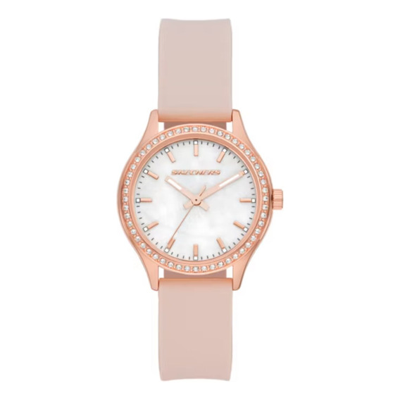 Reloj Para Mujer Skechers Starline Sr6252 Rosa