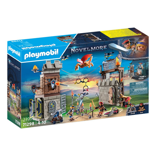 Juego Playmobil Novelmore Vs Bandidos De Burnham Torneo 3