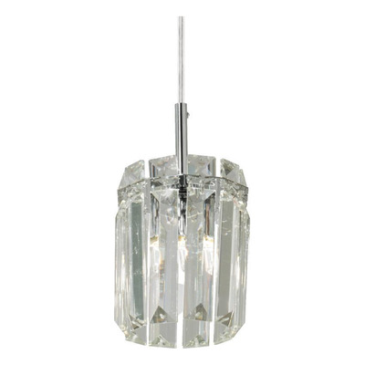 Colgante 1 Luz Canopus Cristal Apto Led G9 Deco Moderno Pal