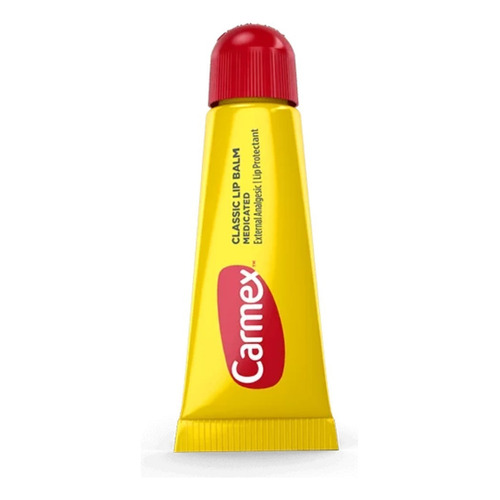 Classic Lip Balm Medicated Carmex Pomo 10g